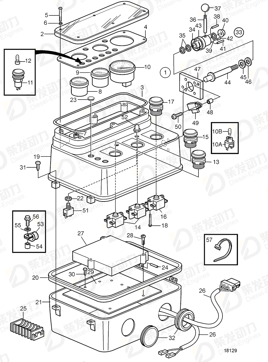 VOLVO Bulb socket 874228 Drawing